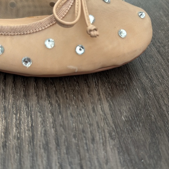 Jeffrey Campbell x Free People Mesh Ballet Flats with Rhinestones - Picture 7 of 10